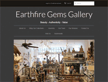 Tablet Screenshot of earthfiregems.com